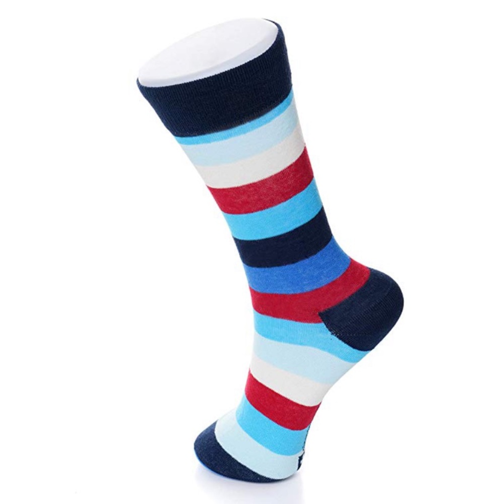 Men’s funky (6 pack) colorful socks shoe size 6-12 - Picture 8 of 8